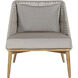 Andria Palazzo Taupe Outdoor Lounge Chair